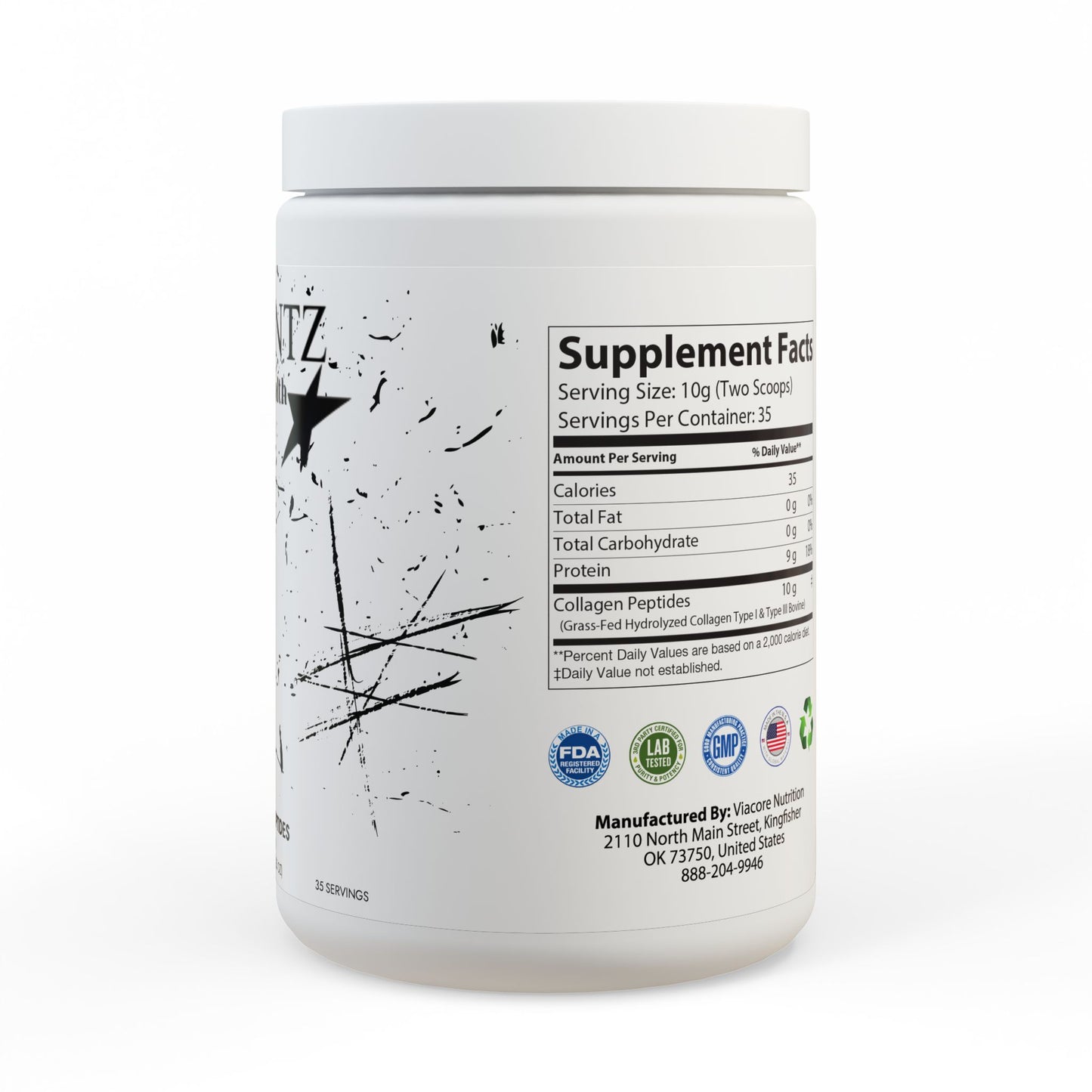 Collagen Peptides Type I & III Supplement