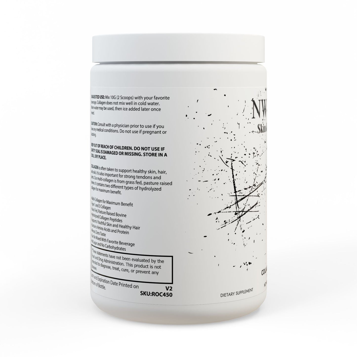 Collagen Peptides Type I & III Supplement